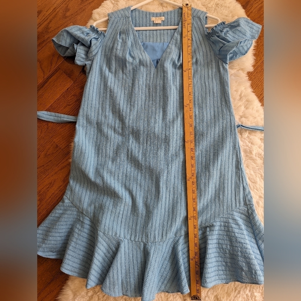 Anthropologie shoshana Francesca open-shoulder dress 6 - Picture 14 of 15